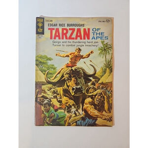 Tarzan of the Apes #141, (1964, Gold Key): Mad Buffalo!
